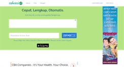Desktop Screenshot of cekresi.com